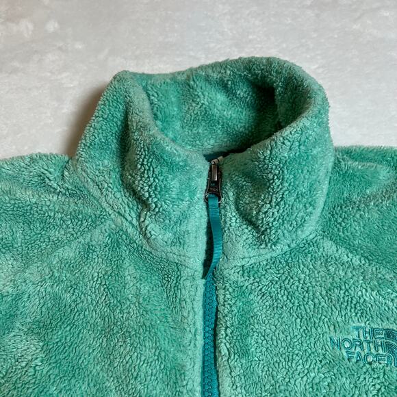 The North Face Girls Fleece Full Zip Jacket Size Large Colorful Outdoors Warm - Picture 3 of 12